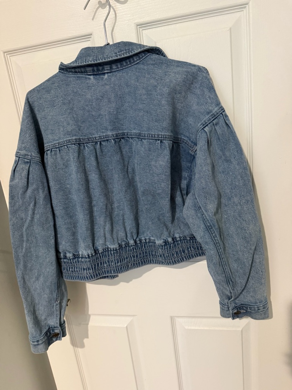 Hollister Light Blue Denim Jean Jacket - Picture 2 of 3